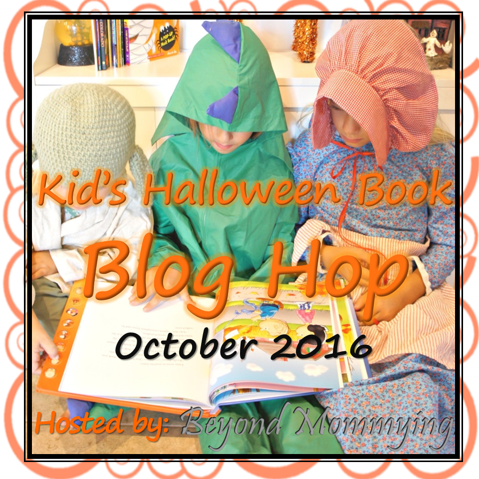 Kid's Halloween Book blog hop hosted by Beyond Mommying
