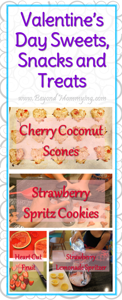 Valentine's Day treats and snacks. Yummy and easy to make, even kids can help. Perfect for any Valentine's Day Party.