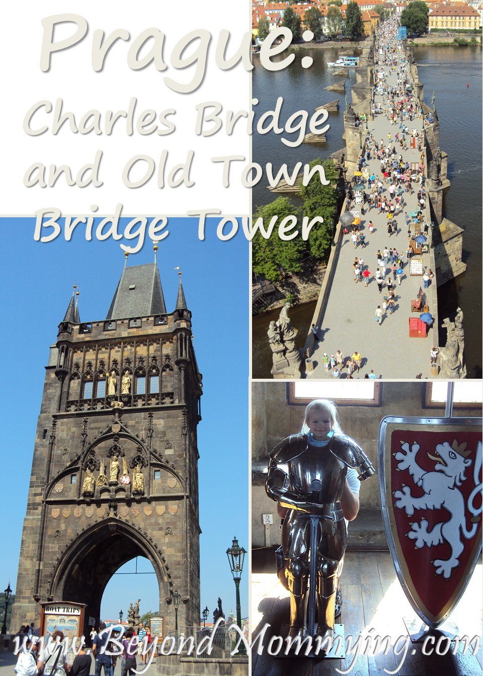 prague charles bridge and old town bridge tower