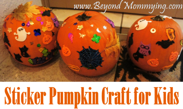 Kids Pumpkin Decorating Project - Beyond Mommying