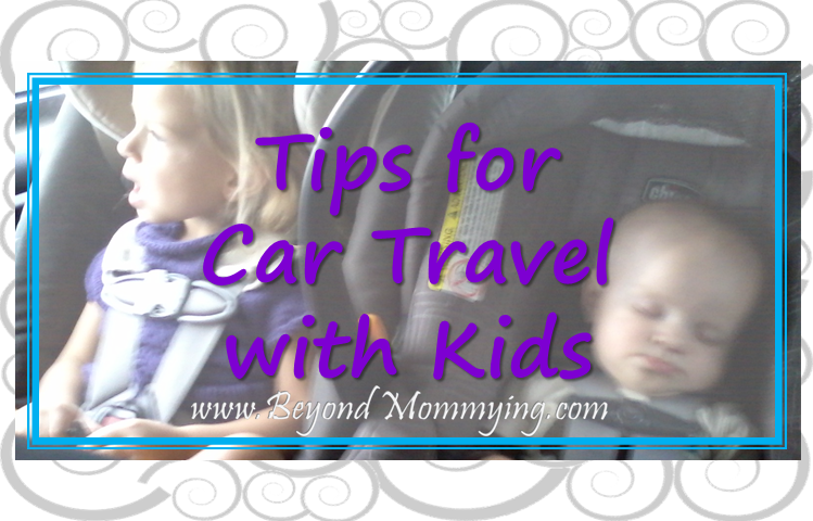 Tips for car travel with kids. Traveling with kids is not always the funnest thing and traveling by car can be more stressful for many reasons.