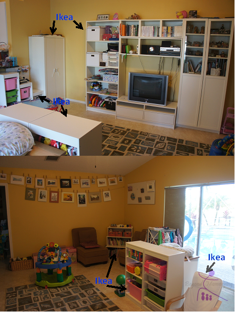 playroom organization ikea