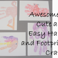 Handprint and Footprint crafts