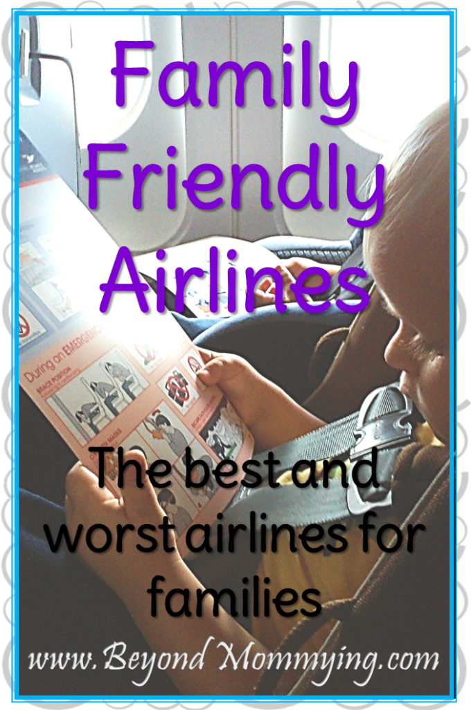 Reviews of family friendly airlines including information on baggage, car seats, seating, food, entertainment, boarding and overall family friendliness.