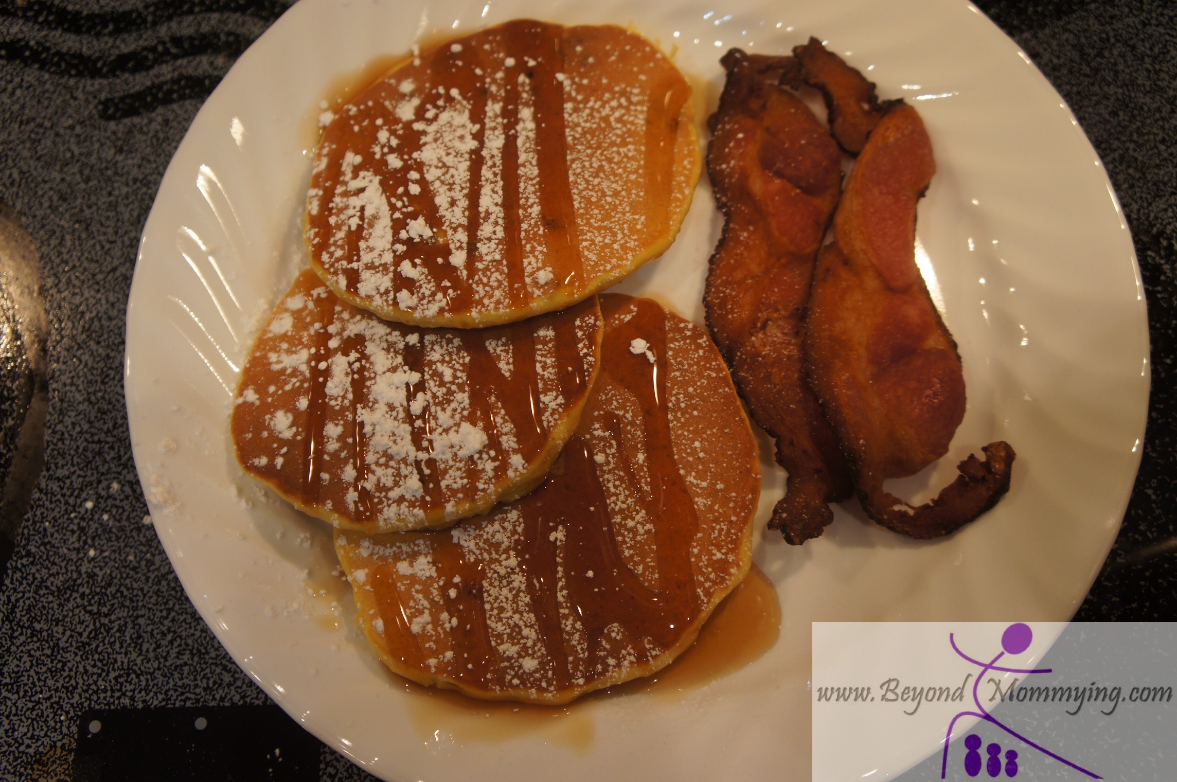 maple pecan pumpkin pancakes