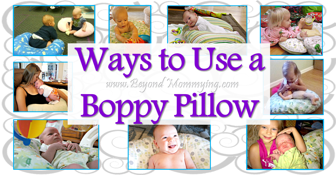 boppy pillow use