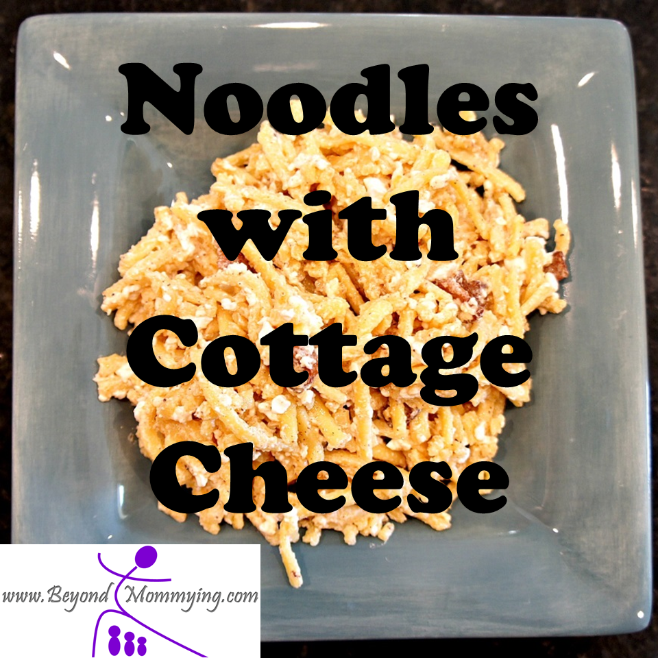 noodles with cottage cheese