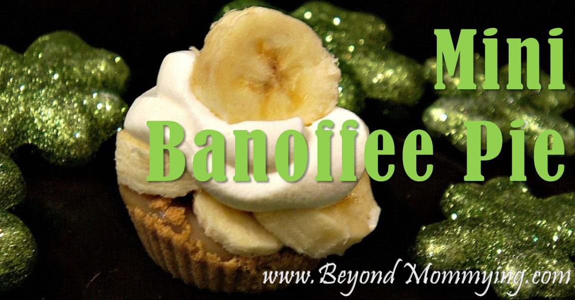 Mini Banoffee Pie Recipe, St. Patrick's Day Irish Dessert