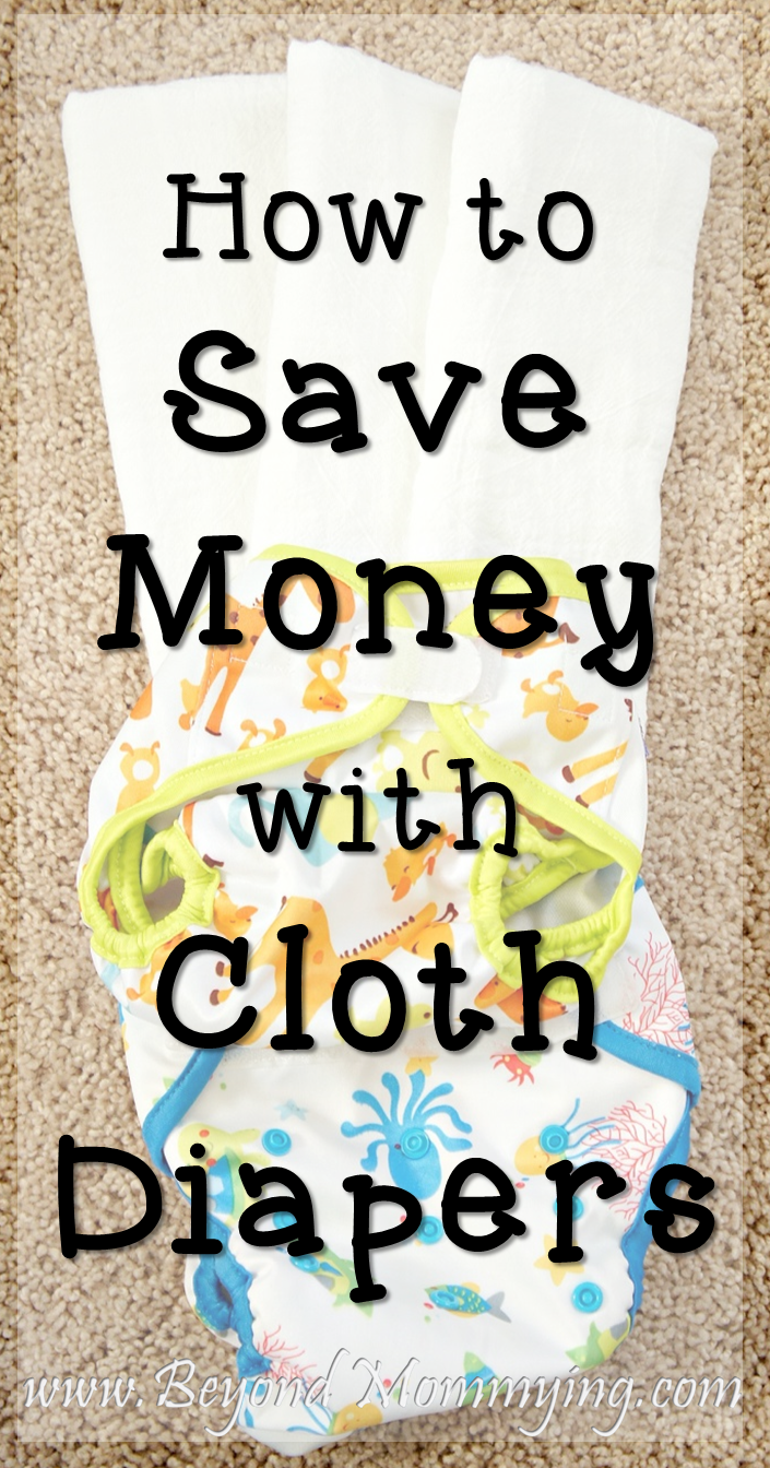 How to save money with cloth diapering