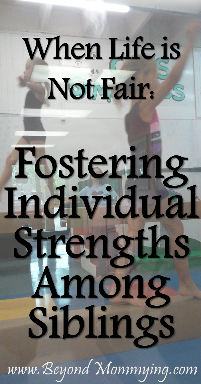 fostering individual strengths in siblings