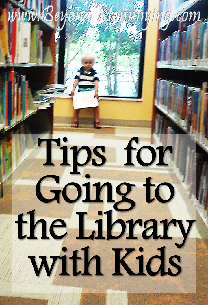 Tips for going to the library with kids