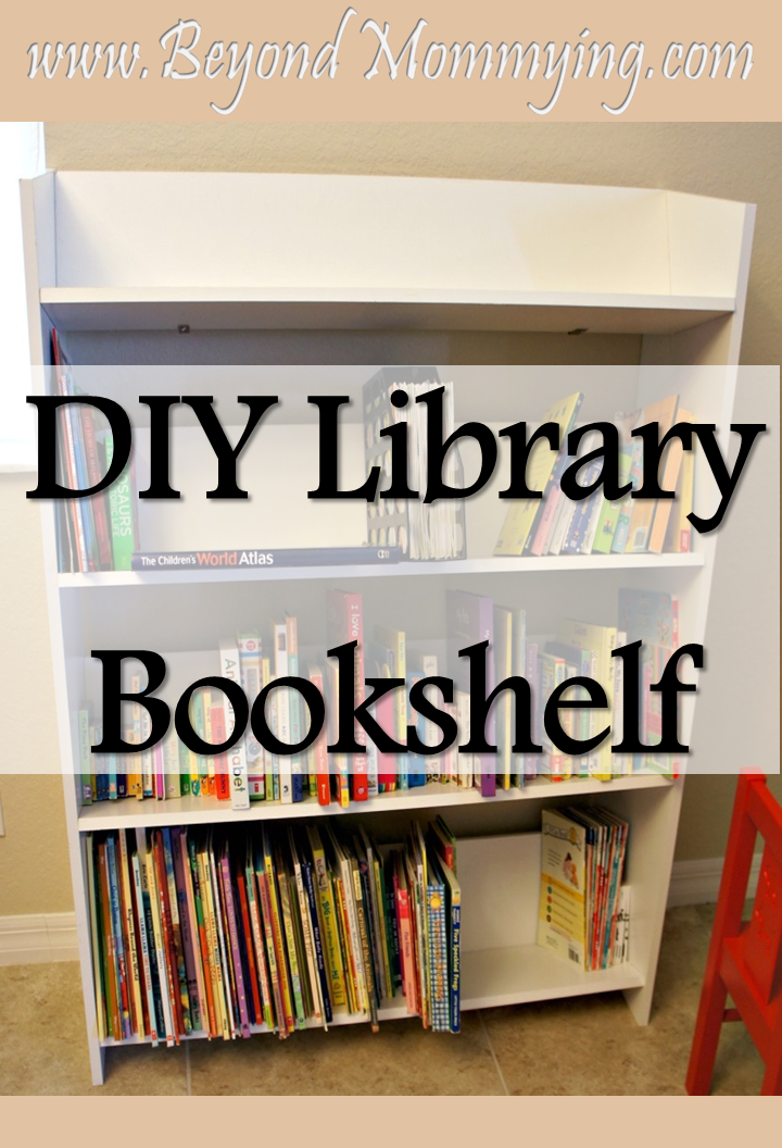 DIY Library bookshelf