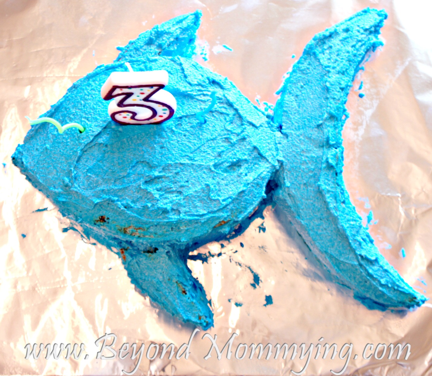 Under the Sea party: Dory Fish Cake