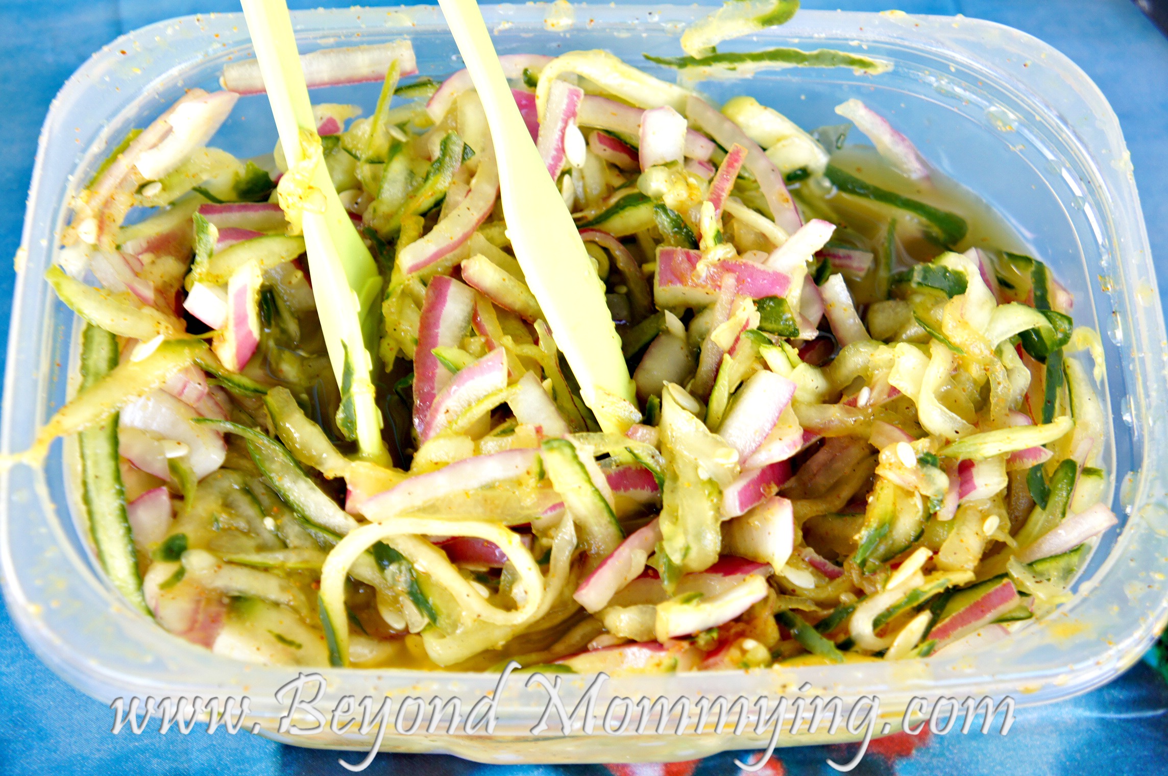 Menu for an Under the Sea Party: Sea Cucumber Salad