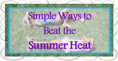 Beat the summer heat by staying cool outdoors with these simple ideas