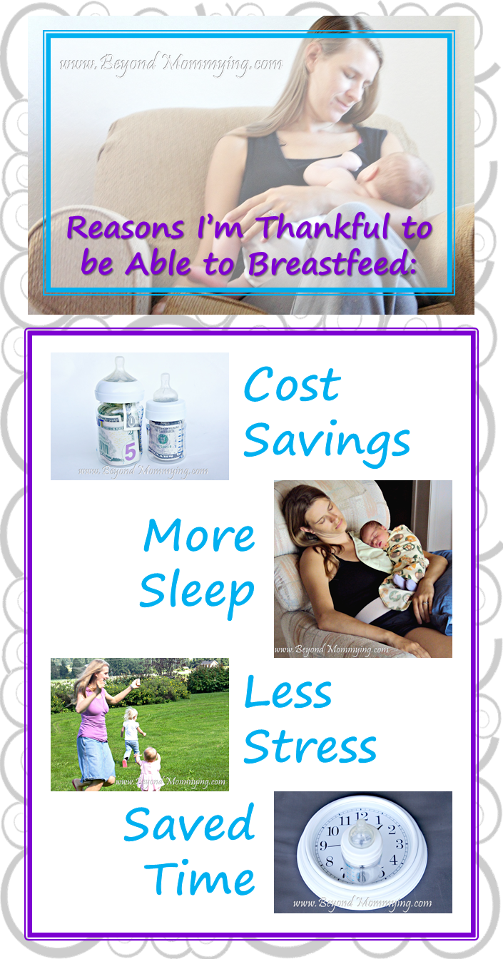 The many reasons I'm thankful to be able to breastfeed my babies during their first years and beyond