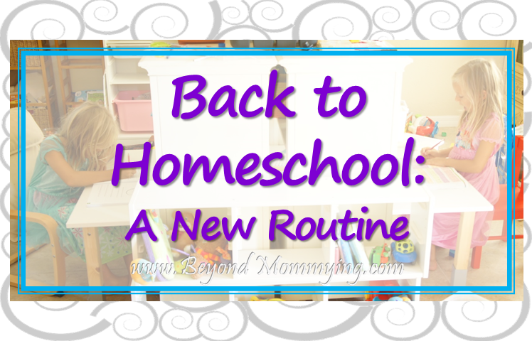 Changes we're making to our homeschool routine as we go back to homeschool for our third year