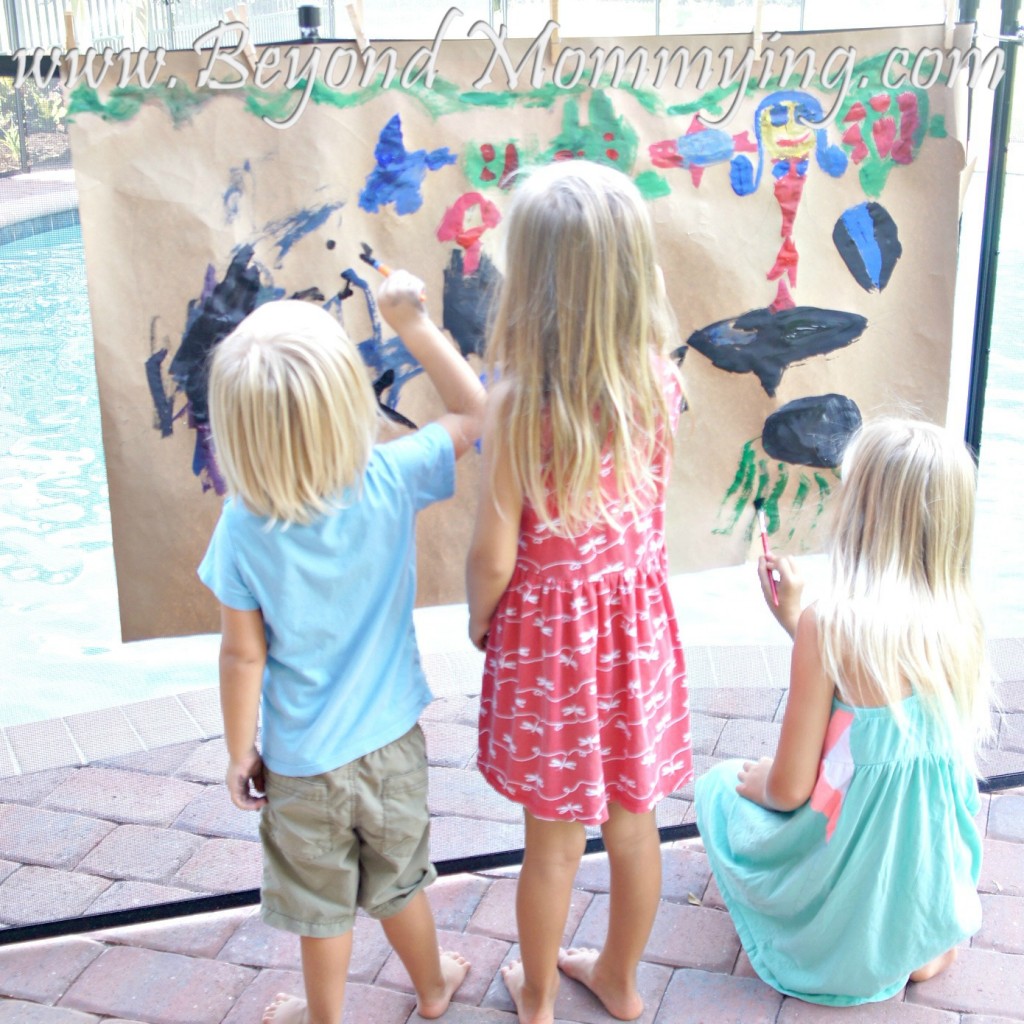 Tips for mural painting with kids