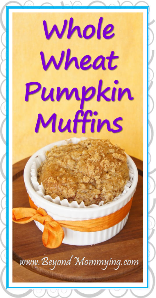 Recipe for Whole Wheat Pumpkin Muffins