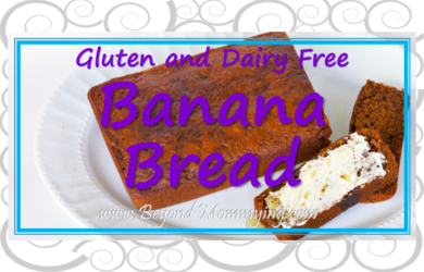 Allergy Friendly Banana Bread: Easy for kids to make and gluten, dairy, egg, soy, corn free
