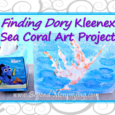 Finding Dory Kleenex Sea Coral Art Project