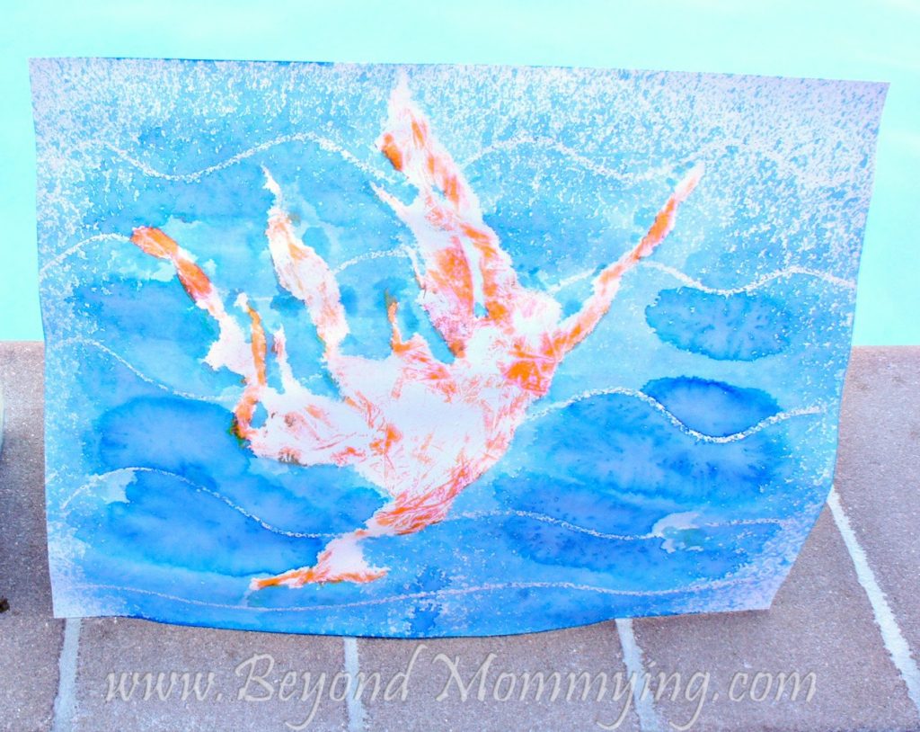 Finding Dory Kleenex Sea Coral Art Project