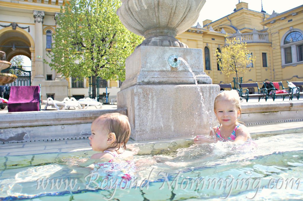 Taking a family holiday in Hungary, what to see and do when visiting Budapest with Kids: Szechenyi Baths