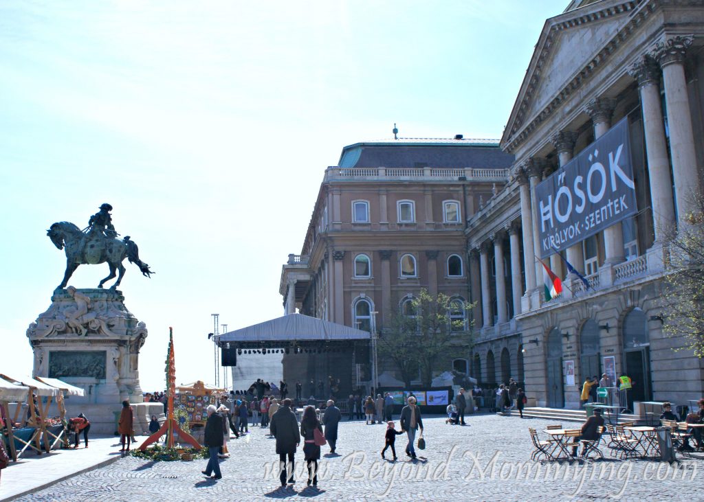 Taking a family holiday in Hungary, what to see and do when visiting Budapest with Kids: Buda Castle