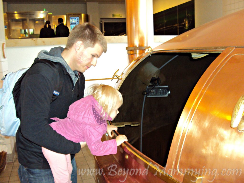 Traveling to Amsterdam with Kids, visiting the Heineken Brewery