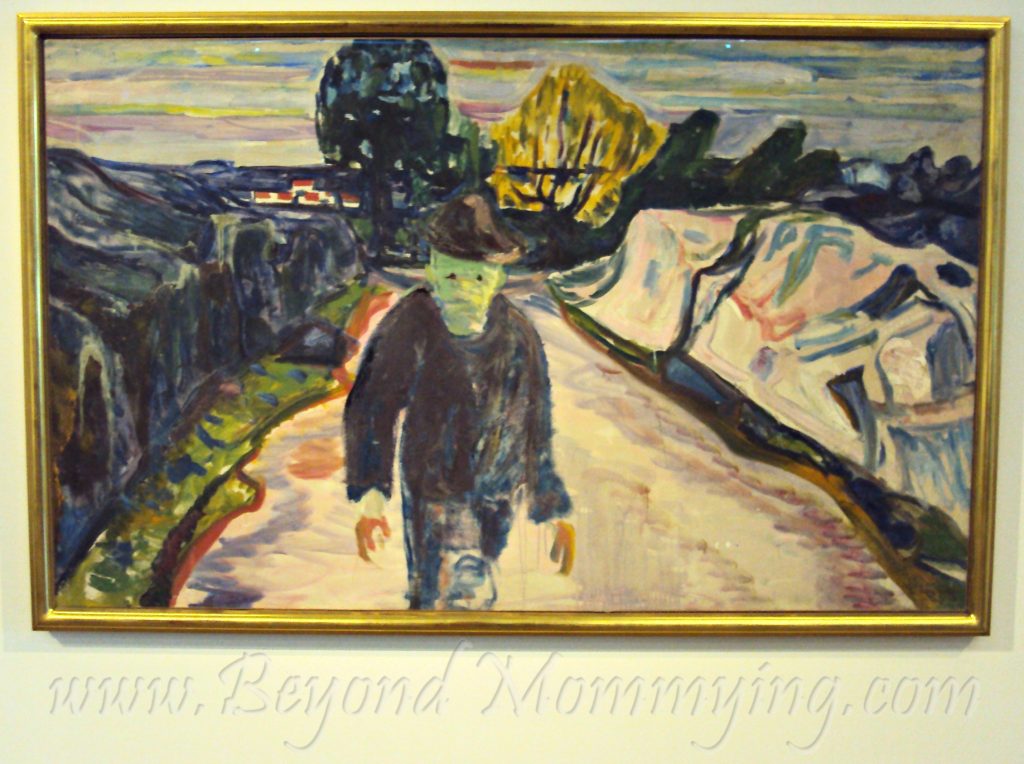 Visiting the Munch Museum when traveling to Oslo with kids