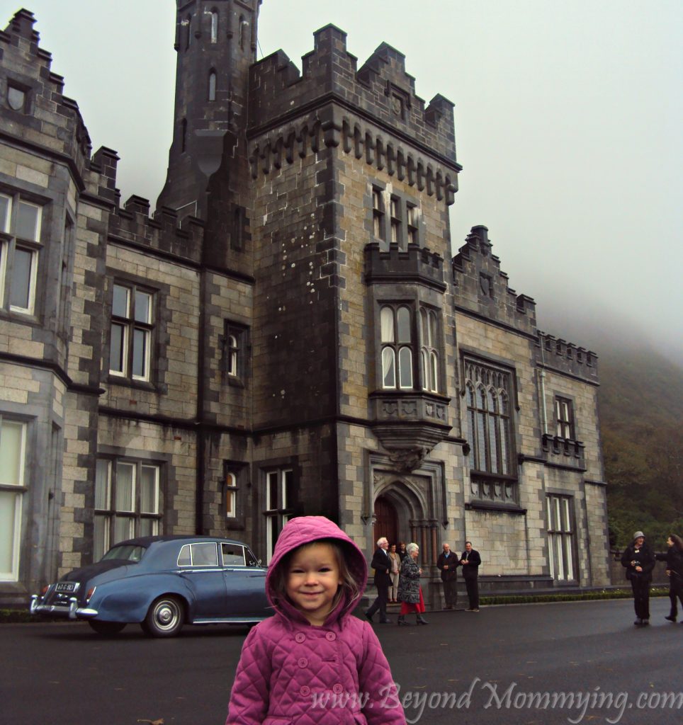 Visting Western Ireland with kids: Kylemore Abbey
