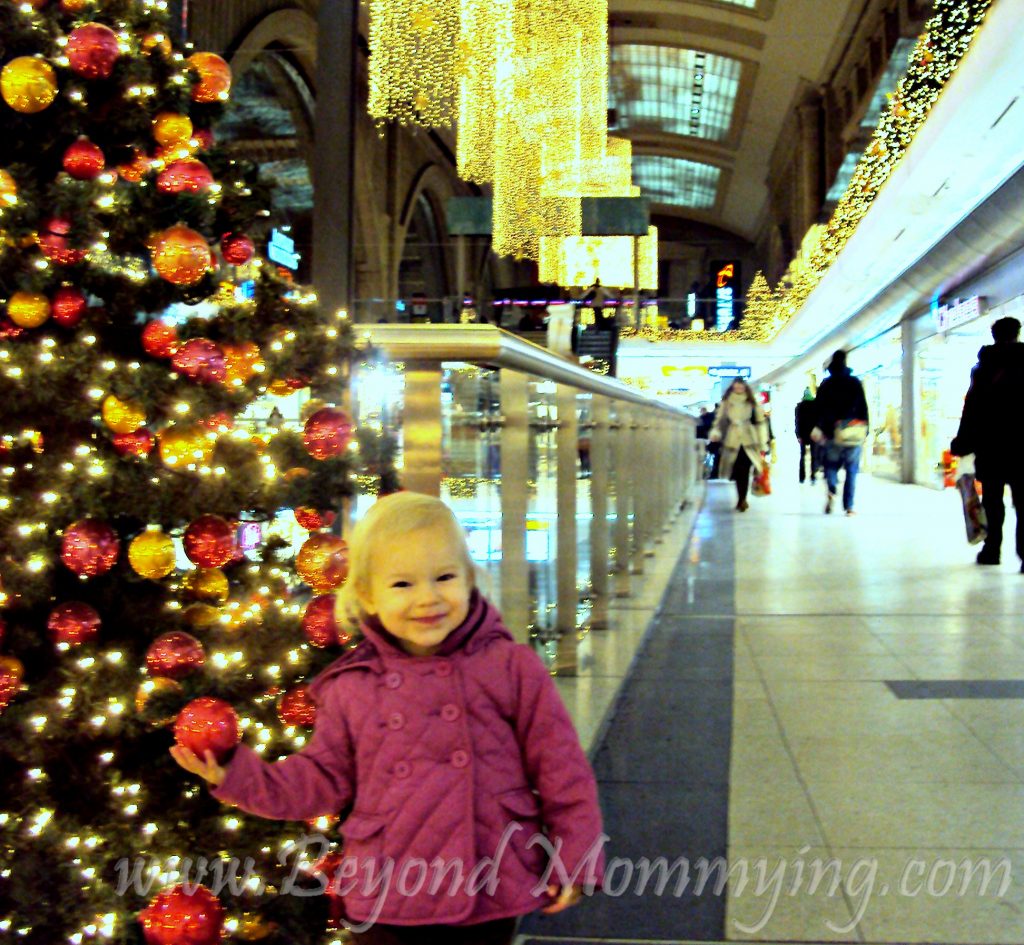 Traveling to Germany with kids: visiting the Promenaden Shopping Center in Leipzig, Germany