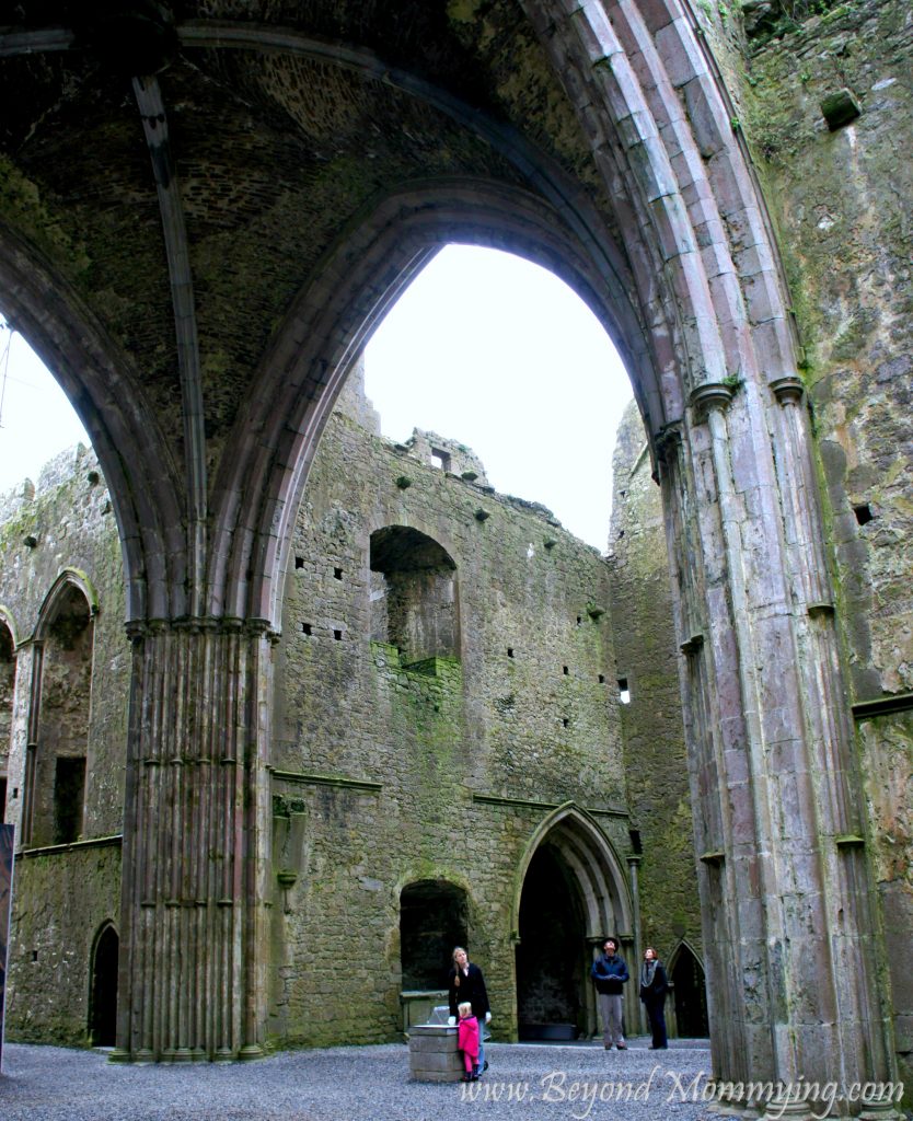 Visting Western Ireland with kids: Rock of Cashel