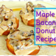 Maple Bacon Donut Recipe: Simple yeast donut recipe combing bacon and maple flavors with basic ingredients. Easy enough kids can help, too!