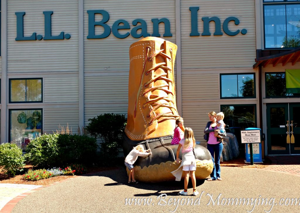 Things to do with kids in Portland, Maine: L.L. Bean