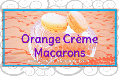 Orange Creme Macarons Recipe: a tasty twist on the classic French Macaron easily made at home with a little time, patience and simple ingredients.