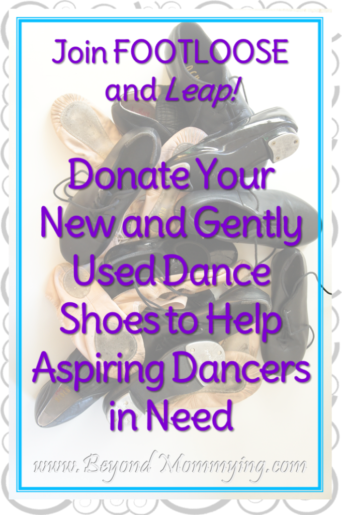 Dance is a dream that takes a lot. Join Leap! and FOOTLOOSE in helping to collect new and gently used dance shoes to help aspiring dancers in need.