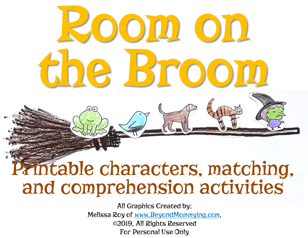 Room on the Broom Book Activities - Beyond Mommying